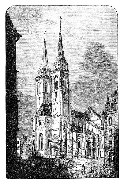 The Sebaldus Church at Nuremberg
