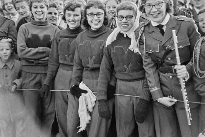 Framed Print : Seberg Fans In Marshalltown