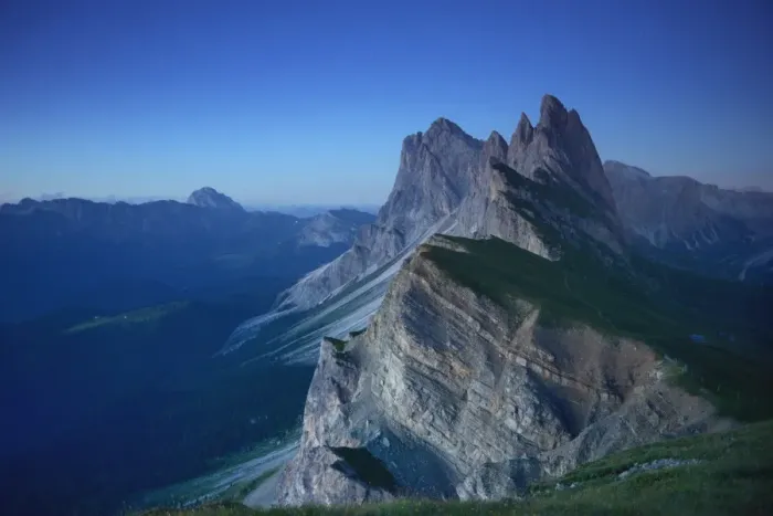 Framed Print : Seceda and the Odle Group in the Blue Hour, Dolomites Framed Print : Seceda and the Odle Group in the Blue Hour, Dolomites