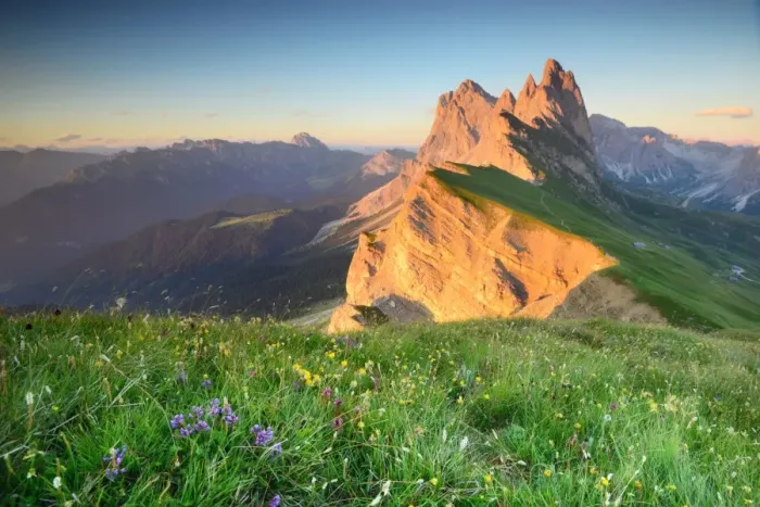 Framed Print : Seceda Sunset, Odle group, Dolomites Framed Print : Seceda Sunset, Odle group, Dolomites