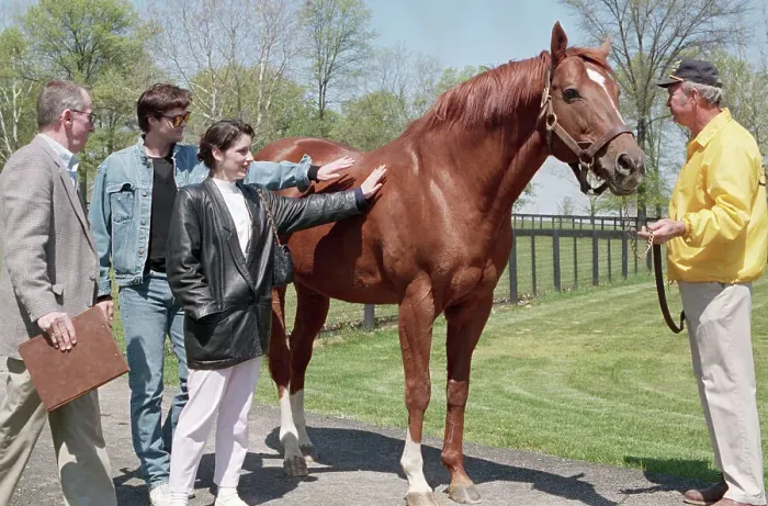 Framed Print : Secretariat, Race Horse, 1989 Framed Print : Secretariat, Race Horse, 1989