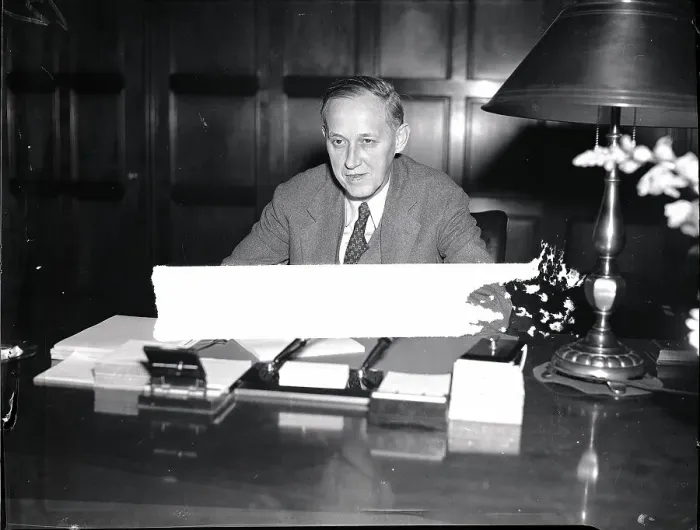 Framed Print : Secretary of Commerce Harry Hopkins