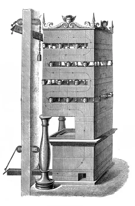 Framed Print : Section of a furnace Framed Print : Section of a furnace