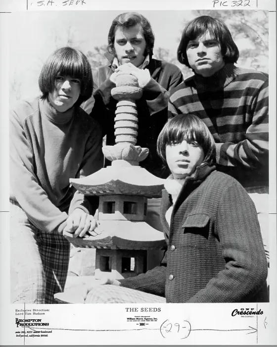 Framed Print : The Seeds. LOS ANGELES - CIRCA 1967: The Seeds Framed Print : The Seeds. LOS ANGELES - CIRCA 1967: The Seeds