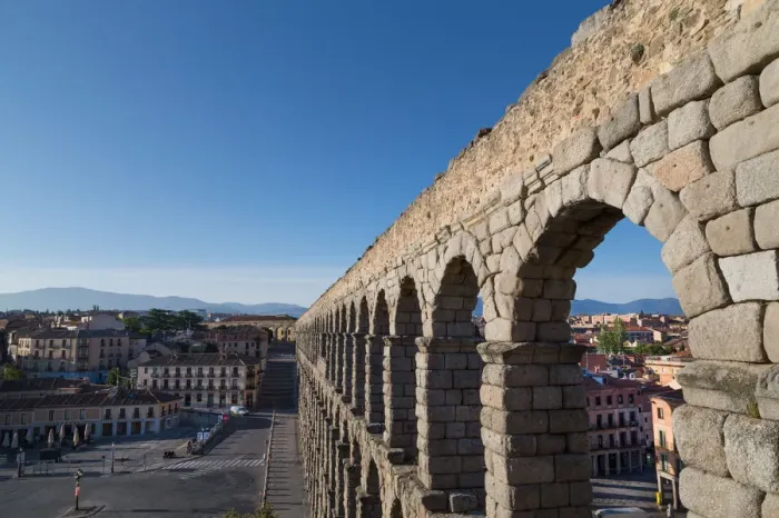 Framed Print : Segovias Roman Aqueduct Framed Print : Segovias Roman Aqueduct