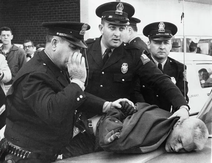 Framed Print : Segregation Protesters Attacked Framed Print : Segregation Protesters Attacked
