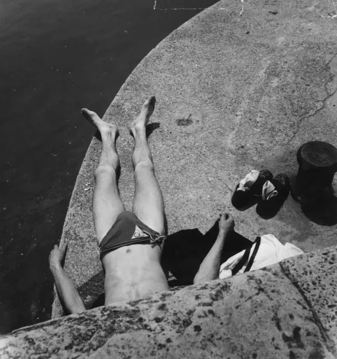 Framed Print : Seine Sunbather Framed Print : Seine Sunbather