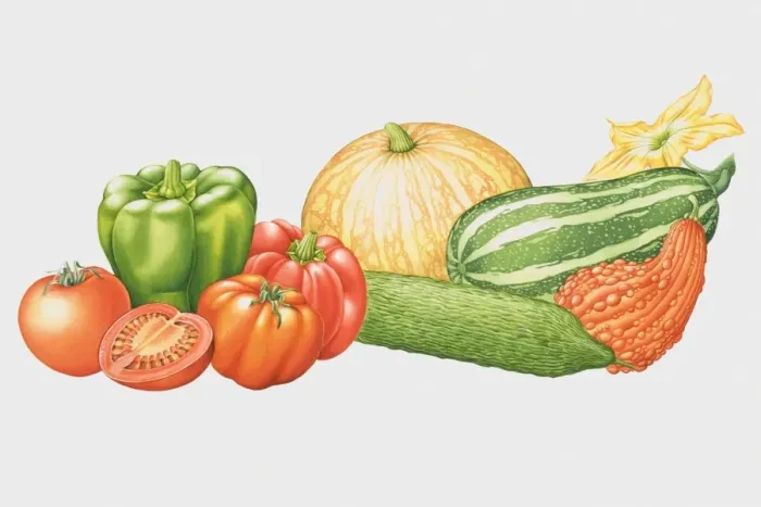 Framed Print : Selection of vegetables Framed Print : Selection of vegetables