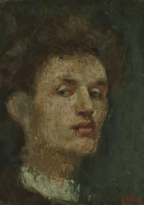 Framed Print : Self-Portrait