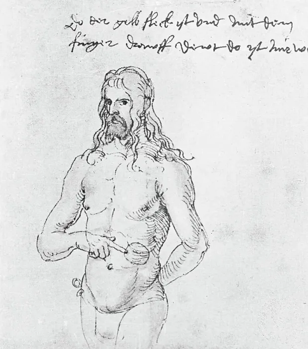 Framed Print : Self-Portrait by Albrecht Durer Framed Print : Self-Portrait by Albrecht Durer
