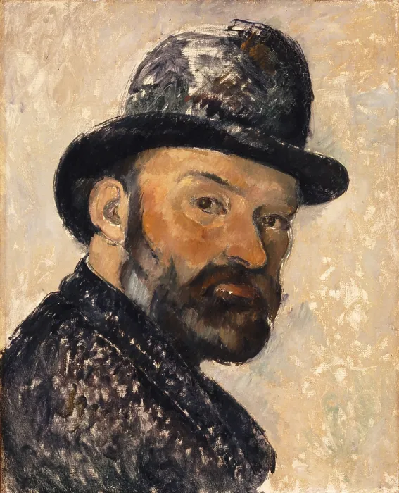 Framed Print : Self-Portrait With Bowler Hat