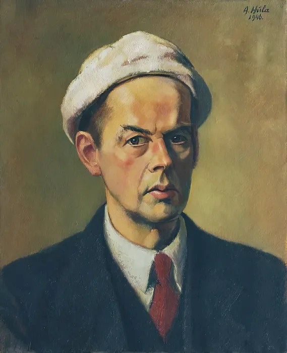 Framed Print : Self-Portrait With A White Cap Framed Print : Self-Portrait With A White Cap