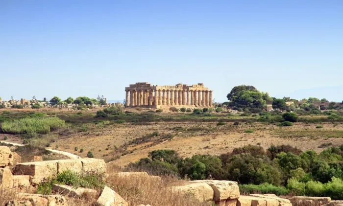 Framed Print : Selinunte Temple in Sicily