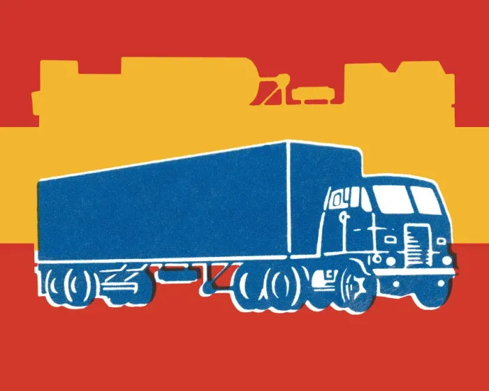 Framed Print : Semi truck Framed Print : Semi truck