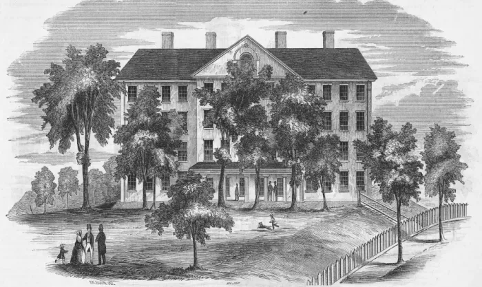 Framed Print : Seminary In Bangor Framed Print : Seminary In Bangor