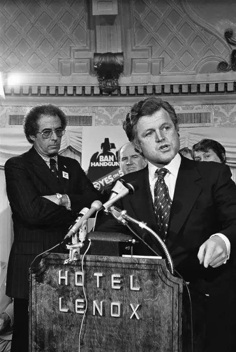 Framed Print : Sen. Edward Kennedy Speaks To Supporters Framed Print : Sen. Edward Kennedy Speaks To Supporters