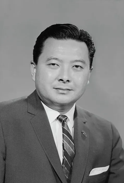 Framed Print : US Senate Candidate Daniel Inouye Framed Print : US Senate Candidate Daniel Inouye