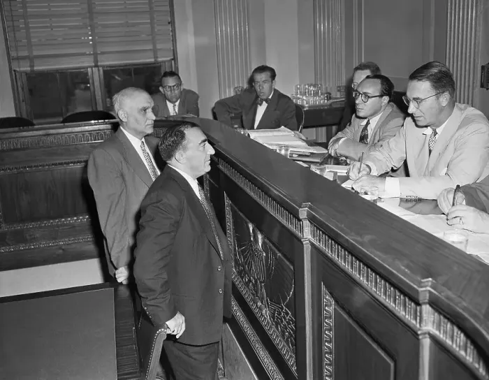 Framed Print : Senate Committee on Organized Crime Framed Print : Senate Committee on Organized Crime