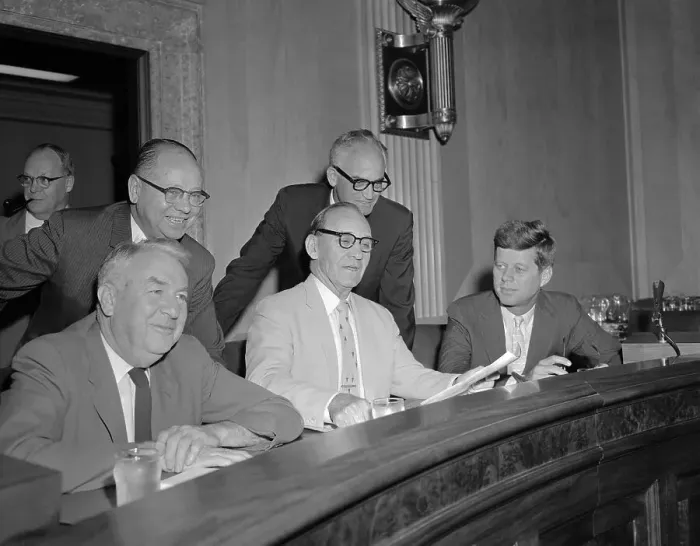 Framed Print : Senate Investigating United Auto Workers Union Framed Print : Senate Investigating United Auto Workers Union