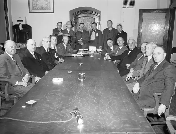 Framed Print : Senate Joint Committee On Atomic Energy Framed Print : Senate Joint Committee On Atomic Energy