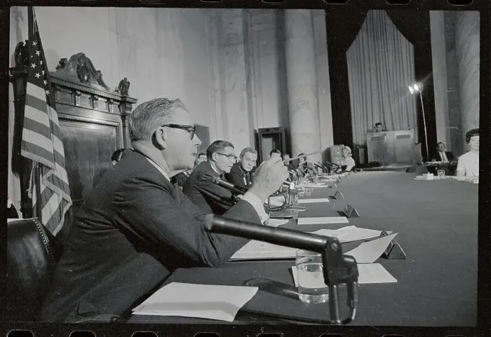 Framed Print : Senate Labor Subcommittee Framed Print : Senate Labor Subcommittee