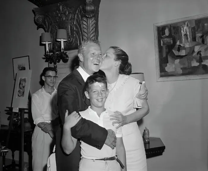 Framed Print : Senator Albert Gore and His Family Framed Print : Senator Albert Gore and His Family