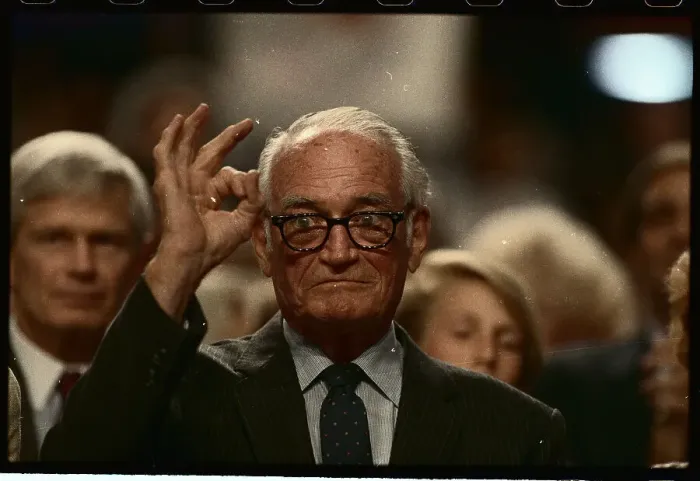 Framed Print : Former Senator Barry Goldwater