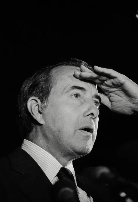 Framed Print : Senator Bob Dole Touching His Head