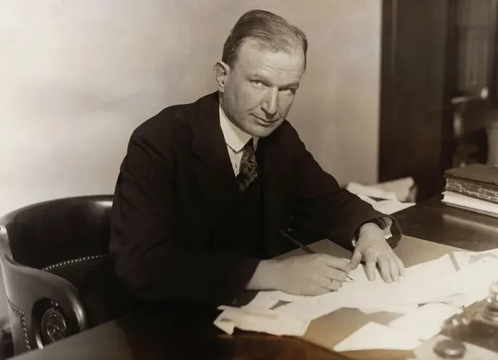 Framed Print : Senator Burton K. Wheeler Busy at Work Framed Print : Senator Burton K. Wheeler Busy at Work