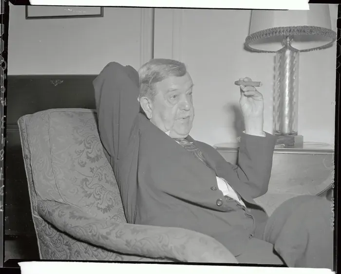 Framed Print : Senator Ellison Smith Smoking Cigar Framed Print : Senator Ellison Smith Smoking Cigar