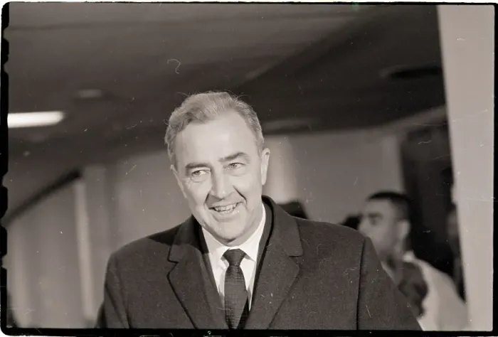 Framed Print : Senator Eugene J. McCarthy Smiling Framed Print : Senator Eugene J. McCarthy Smiling