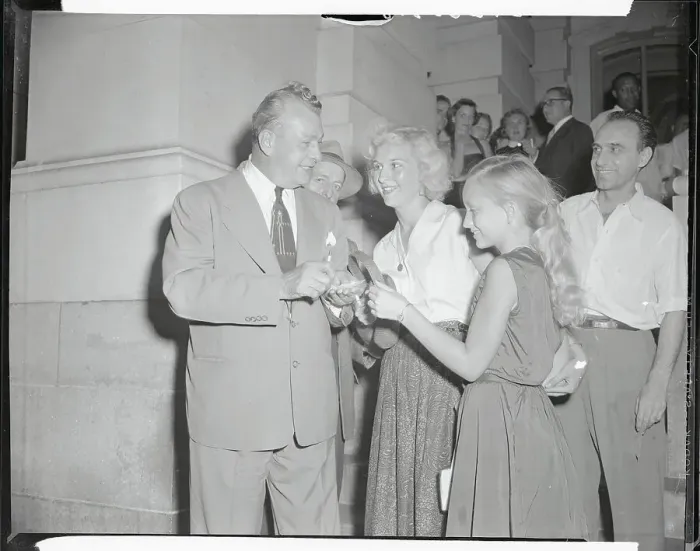 Framed Print : Senator Everett Dirksen Signing Autographs Framed Print : Senator Everett Dirksen Signing Autographs