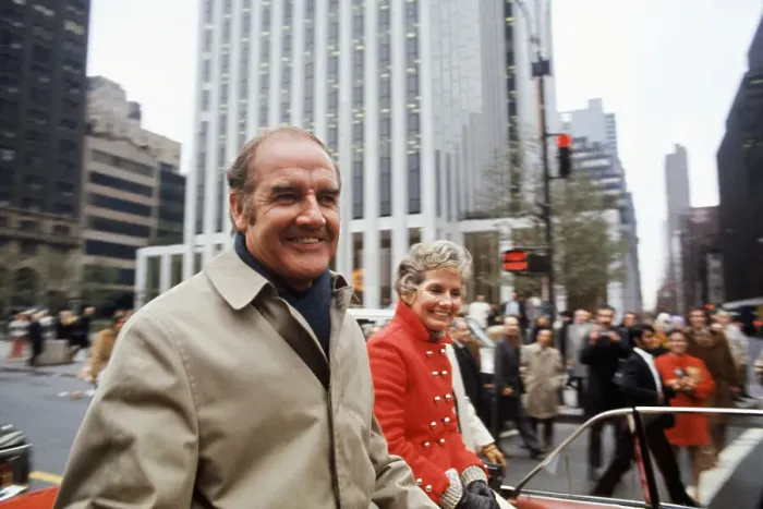 Framed Print : Senator George McGovern and His Wife Framed Print : Senator George McGovern and His Wife