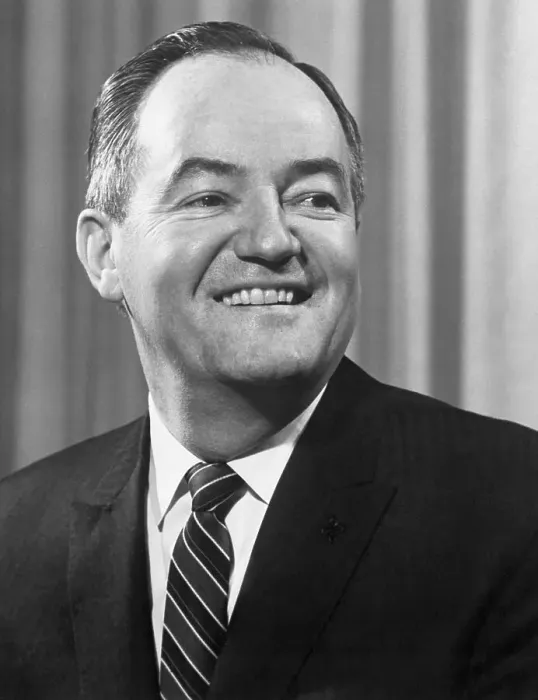 Framed Print : Senator Hubert Humphrey Smiling Framed Print : Senator Hubert Humphrey Smiling