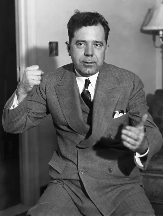 Framed Print : Senator Huey Long Making a Point Framed Print : Senator Huey Long Making a Point