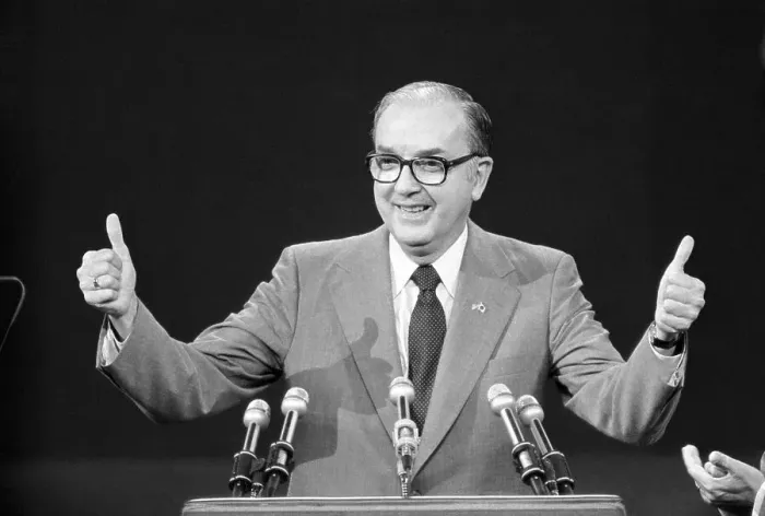 Framed Print : Senator Jesse Helms at the Republican National Convention Framed Print : Senator Jesse Helms at the Republican National Convention