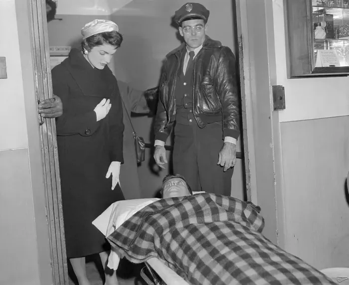 Framed Print : Senator John F. Kennedy Recovering from Injury Framed Print : Senator John F. Kennedy Recovering from Injury