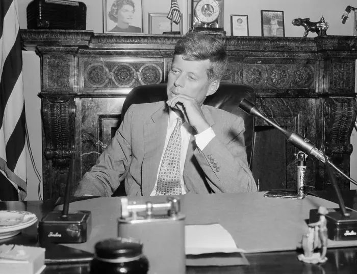 Framed Print : Senator John F. Kennedy Recovering from Surgery Framed Print : Senator John F. Kennedy Recovering from Surgery