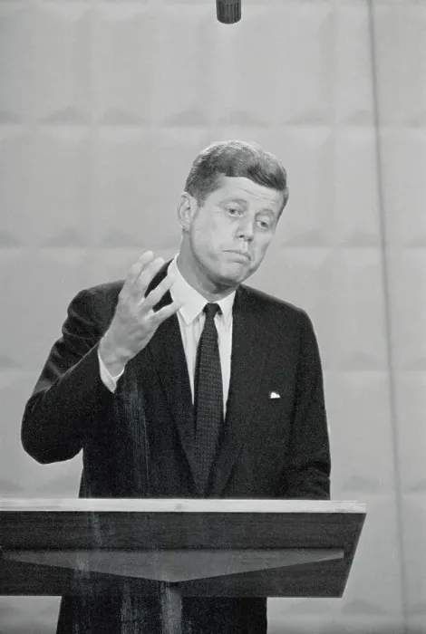 Framed Print : Senator John F. Kennedy Speaking at Debate Framed Print : Senator John F. Kennedy Speaking at Debate