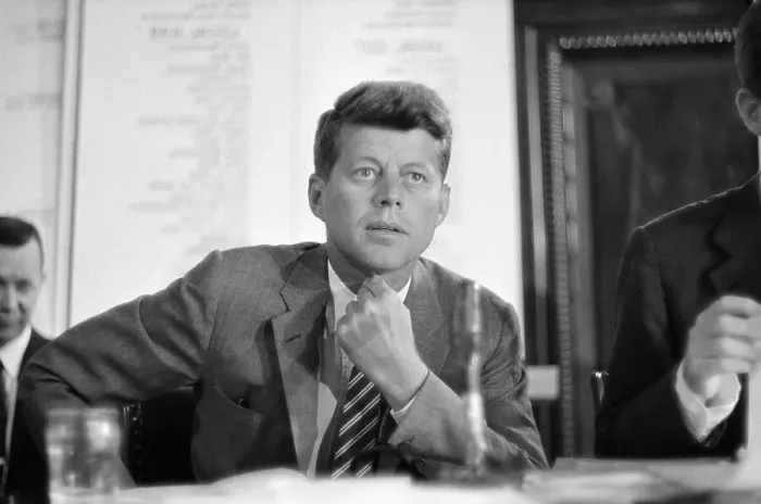 Framed Print : Senator John Kennedy Framed Print : Senator John Kennedy