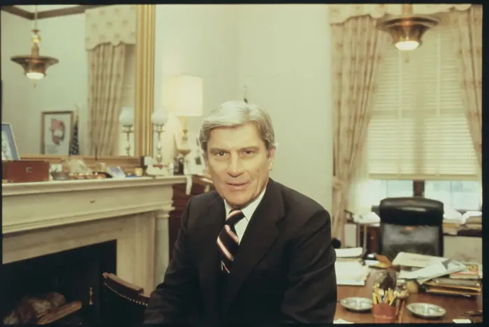 Framed Print : Senator John Warner Framed Print : Senator John Warner