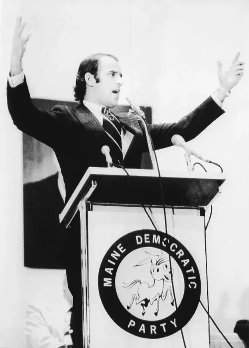 Framed Print : Senator Joseph Biden Speaking at 1976 Democratic Convention Framed Print : Senator Joseph Biden Speaking at 1976 Democratic Convention
