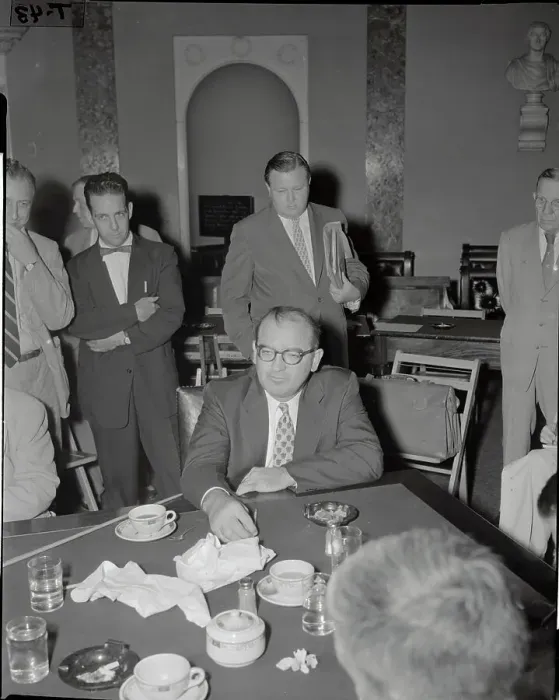 Framed Print : Senator Joseph McCarthy After Investigation Framed Print : Senator Joseph McCarthy After Investigation