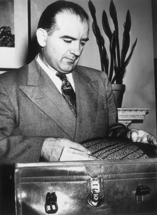 Framed Print : Senator McCarthy Framed Print : Senator McCarthy