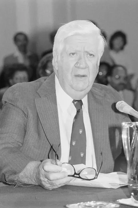Framed Print : Senator Sam Ervin Looking Concerned Framed Print : Senator Sam Ervin Looking Concerned