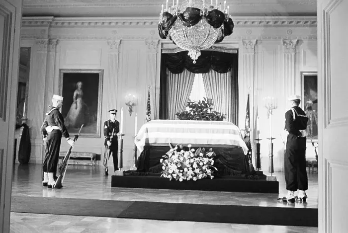 Framed Print : Sentries Guarding President Kennedy's Casket Framed Print : Sentries Guarding President Kennedy's Casket