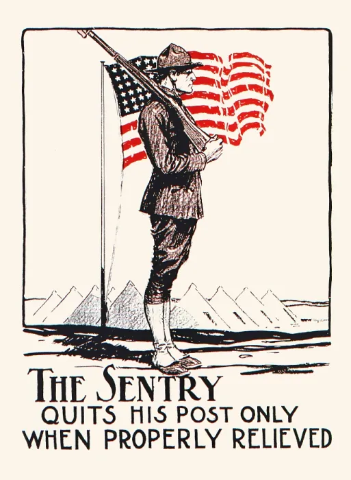 Framed Print : The Sentry Framed Print : The Sentry