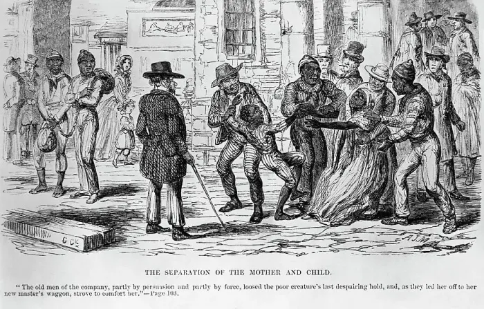 Framed Print : The Separation of Mother and Child by George Cruikshank Framed Print : The Separation of Mother and Child by George Cruikshank