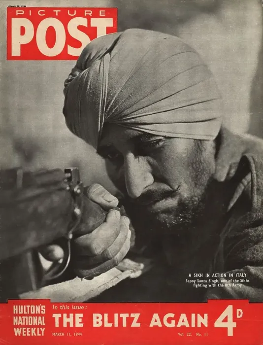 Framed Print : A Sepoy In Italy