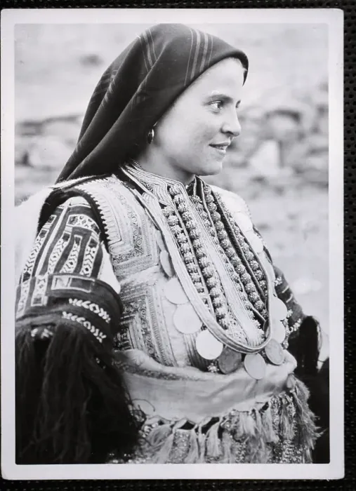 Framed Print : Serbian Peasant Girl Framed Print : Serbian Peasant Girl